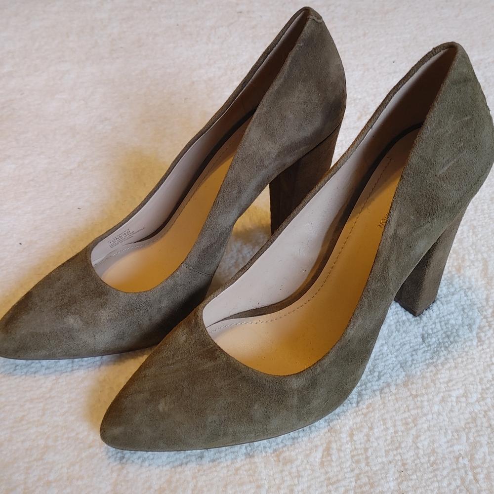Olive Green Heels